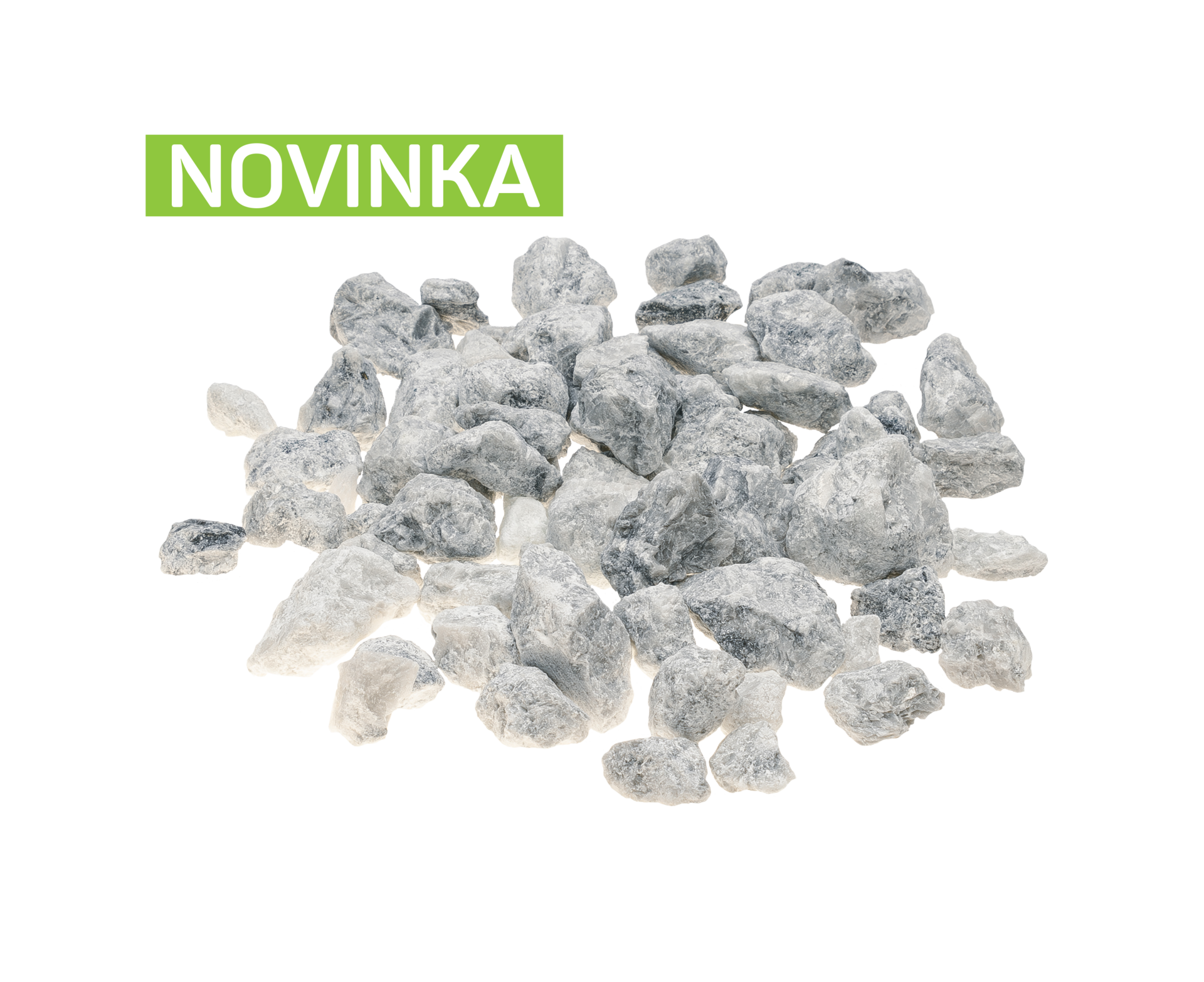 Dolomit CRYSTAL GREY D81 dekoračný štrk/okrasné kamenivo