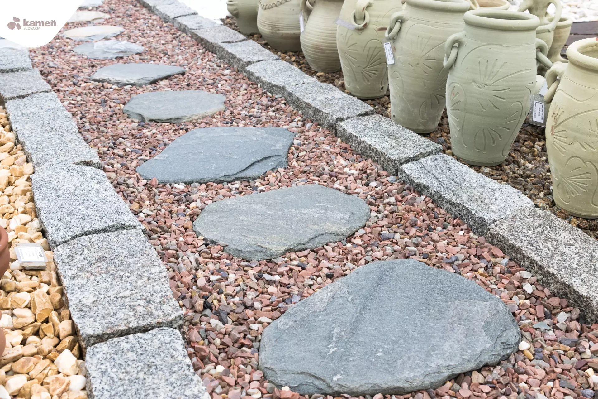 Gneis AG81 nášľapné kamene